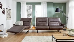 Outlet himolla Ecksofa Karlsfeld Dunkelbraun