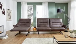 Outlet himolla Ecksofa Karlsfeld Dunkelbraun