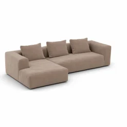 Outlet Nordic Collection Ecksofa Kornum Cord Beige