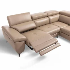Hot Ecksofa Lioni Braun
