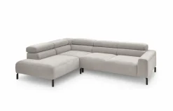 Outlet Portobello Ecksofa Livingston Silber