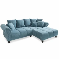 Outlet filippo Ecksofa Marta Petrol
