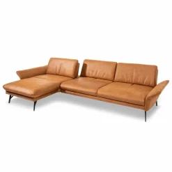 New himolla Ecksofa Monheim Cognac