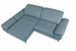 Ecksofa Monza Smoke Blue
