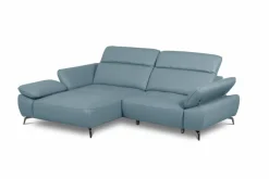 Ecksofa Monza Smoke Blue