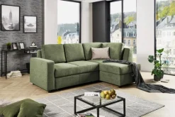 Best Ecksofa Multiflex Plus Dunkelgrün