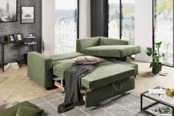 Best Ecksofa Multiflex Plus Dunkelgrün