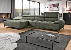 Outlet Ecksofa Palladio Moos
