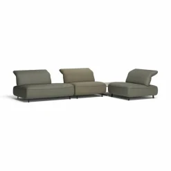 JOOP! Ecksofa Pieces (8180) Tundra / Rauch