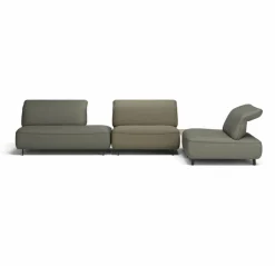 JOOP! Ecksofa Pieces (8180) Tundra / Rauch