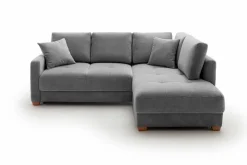 Sale Ecksofa Pierre de Luxe Anthrazit