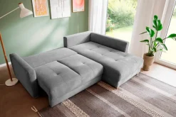 Sale Ecksofa Pierre de Luxe Anthrazit