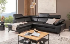 Clearance Ecksofa Rio Schwarz
