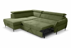 Outlet Ecksofa Romeo Grün