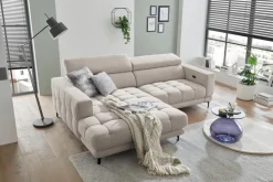 Clearance set one by Musterring Ecksofa Rosario Silk Grey