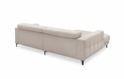 Clearance set one by Musterring Ecksofa Rosario Silk Grey