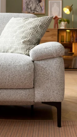 Hot CASEDO Ecksofa Sagunto Light Grey