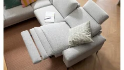 Hot CASEDO Ecksofa Sagunto Light Grey