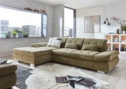 Outlet ComfortPlan Ecksofa Sherman Olive
