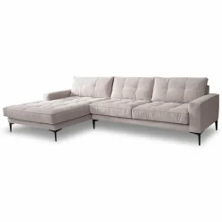 New Ecksofa Silvano Silk Grey