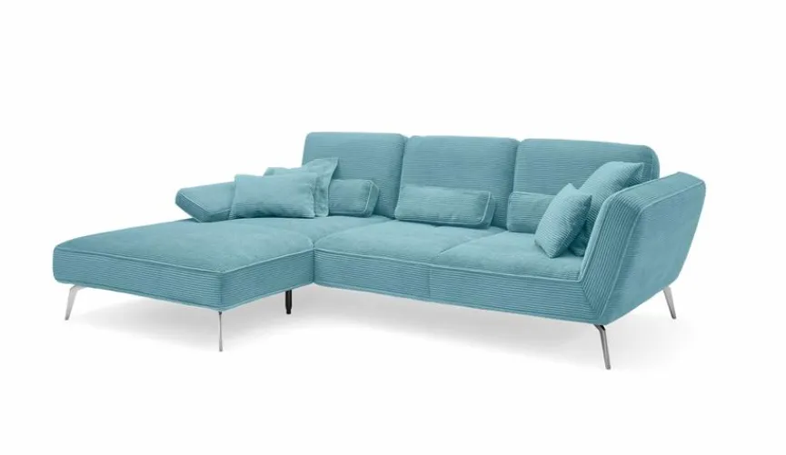 Discount set one by Musterring Ecksofa SO 4500 Azur
