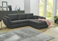 Clearance Ecksofa Taifun Dunkelgrau