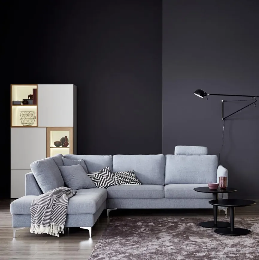 Online SCHÖNER WOHNEN-Kollektion Ecksofa Timeless Grau