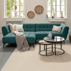 Online SOMETA Ecksofa Victor Türkis