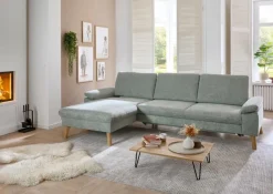 Clearance MAISON Ecksofa Yonkers Zink