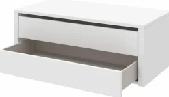 Hot Röhr Einbau-Schubkasten Clip Weiß