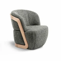 Segmüller Werkstätten Einzelsessel Frieda mit Holzspange