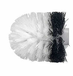 Hot Kleine Wolke Ersatzbürstenkopf Ø 8,2 cm Schwarz / Weiß