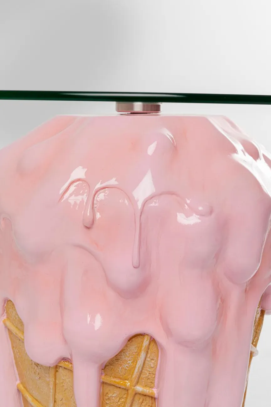 New KARE DESIGN Esstisch Ø 60 cm Icecream 70201 Rosa