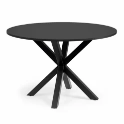 Clearance Kave Home Esstisch Arya Ø 120 cm Schwarz
