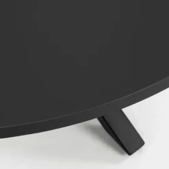 Clearance Kave Home Esstisch Arya Ø 120 cm Schwarz