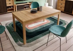 Discount FORTE Esstisch Killarney 160/207 x 90 cm Eiche