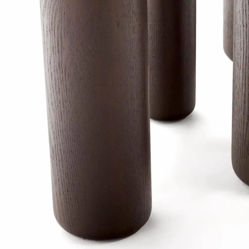 New Kave Home Esstisch Mailen 220 x 105 cm Schwarz