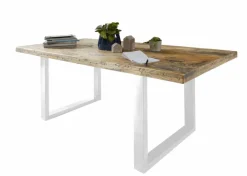 Discount G+K Esstisch Ruston 180 x 90 cm Braun