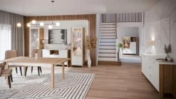 FORTE Esstisch Saitama 160/207 x 90 cm