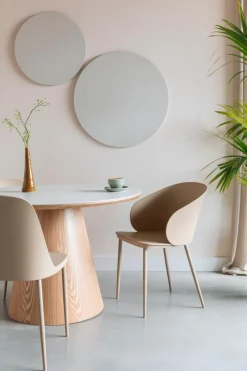 Clearance Zuiver Esstisch Almira Marmor Weiß