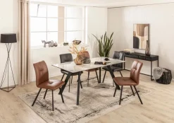 Outlet BOOOM Esstisch Anori 180 x 90 cm Weiß