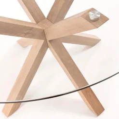 New Kave Home Esstisch Arya Ø 119 cm Esche