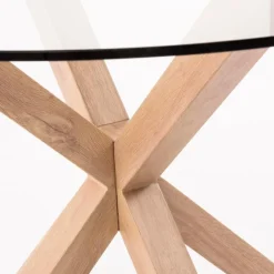 New Kave Home Esstisch Arya Ø 119 cm Esche