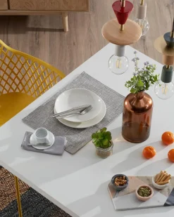 Hot Kave Home Esstisch Arya 180 x 100 cm Weiß