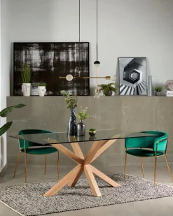 Outlet Kave Home Esstisch Arya 160 x 90 cm Esche