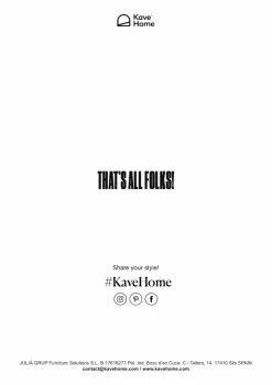 Kave Home Esstisch Brai