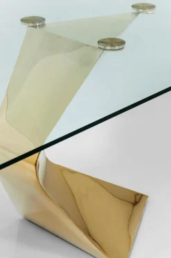 Hot KARE DESIGN Esstisch Gloria 200 x 100 cm Gold