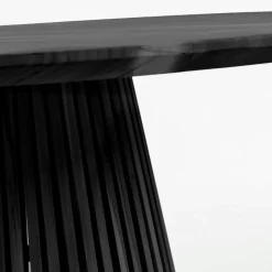 Hot Kave Home Esstisch Irune Ø 120 cm Schwarz