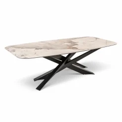 New cattelan italia Esstisch Lancer Keramik 240 x 120 cm Beige