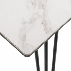 Hot Esstisch Leros 160 x 85 cm Weiß